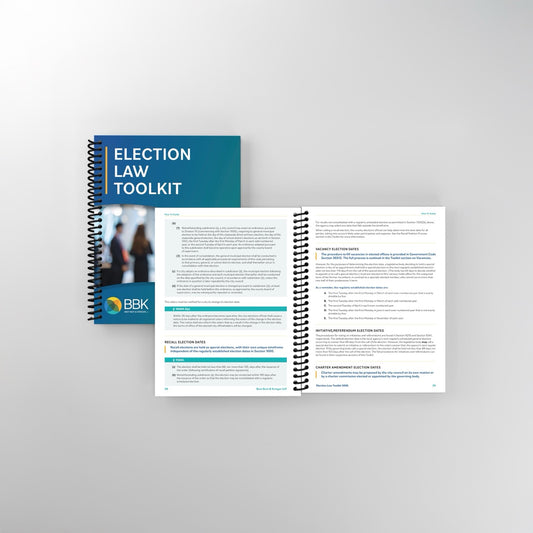 2026 Election Law Toolkit (PRE-ORDER)